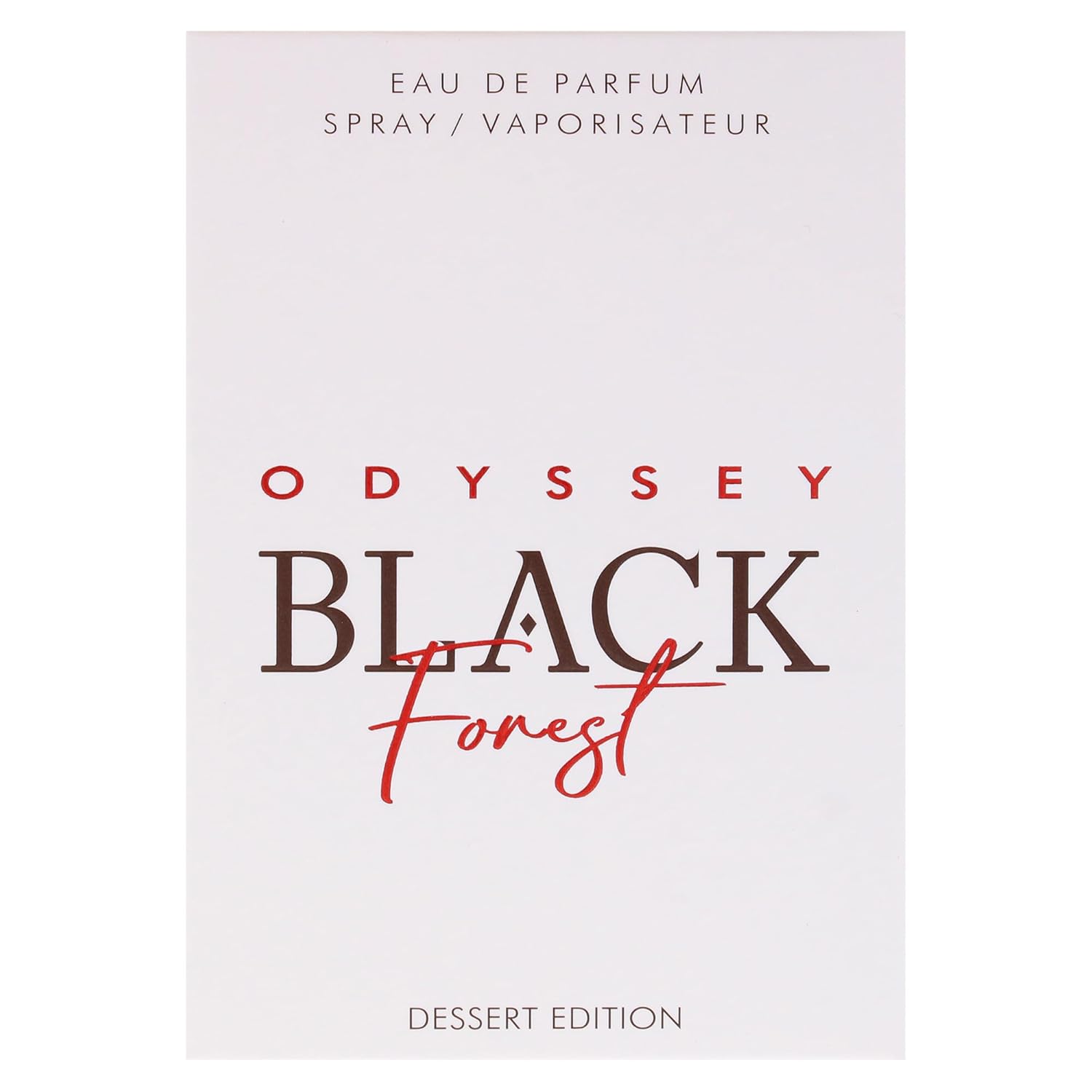 Armaf Odyssey Black Forest Dessert Edition – Sweet, Spicy, Woody, Gourmand – Eau de Parfum Spray Long-Lasting Fragrance for Unisex, 3.4 Ounce / 100 ml - Image 5