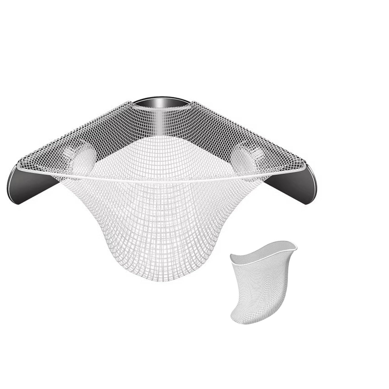 Yet Strong Kitchen Drain Filter Constructed From Iron to Block Waste and Increase Hygiene Food Scraps Catcher