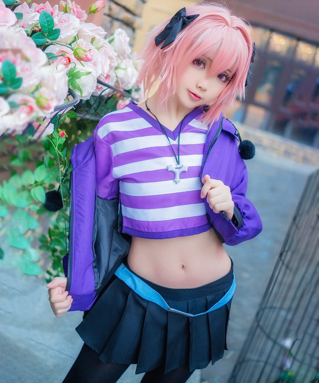 FGO アストルフォ コスプレ 衣装2つセット ウィッグ付き Amazon.co.jp: [milky time] ウィッグ付☆ Fate Grand Order