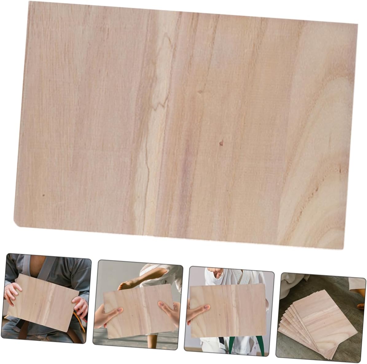 GANAZONO 10pcs Taekwondo Practice Boards Durable Karate Breaking Boards for Beginners Portable Training Targets for Martial Arts for Boy Girl and Adults