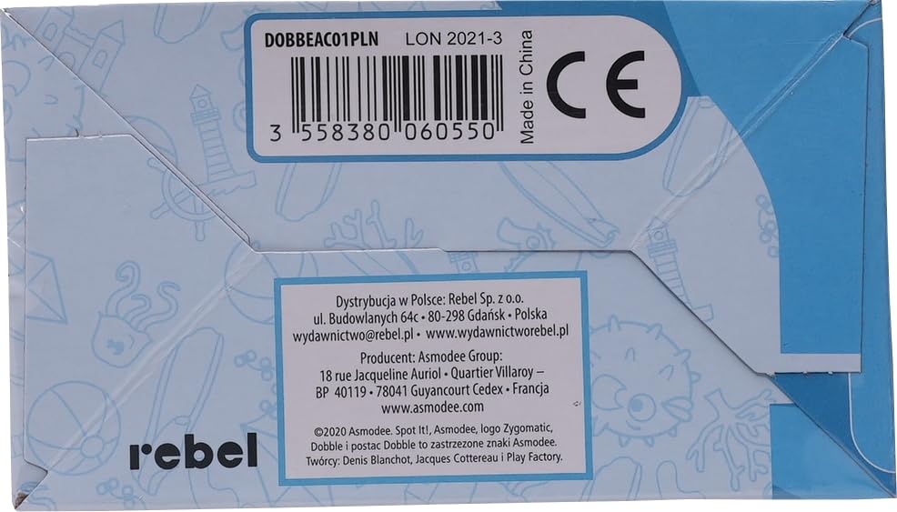 Dobble imperméable avec cartes plastifiées résistantes aux éclaboussures d'eau - 2