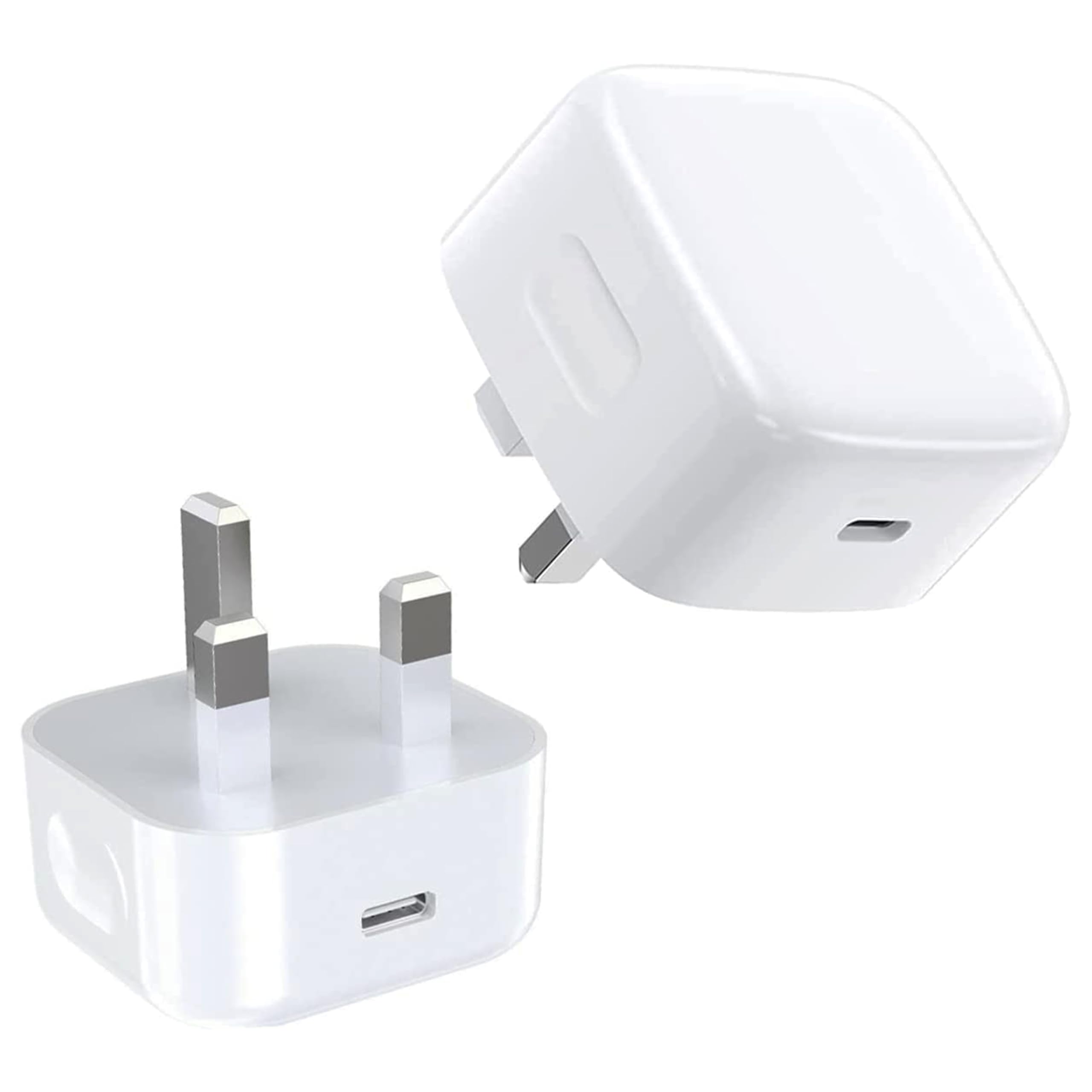 USB C Plug Fast Charger 20W PD Charger Power Adapter with 1M Cable Compatible with iPhone 14/13/12/11 Pro/Pro Max/Mini XS/SE/XR/8/7/Plus (Plug)