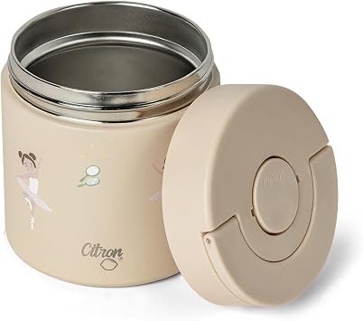 Citron Vakumlu Paslanmaz Çelik Yemek Termosu 350 ml - Ballerina 1065266