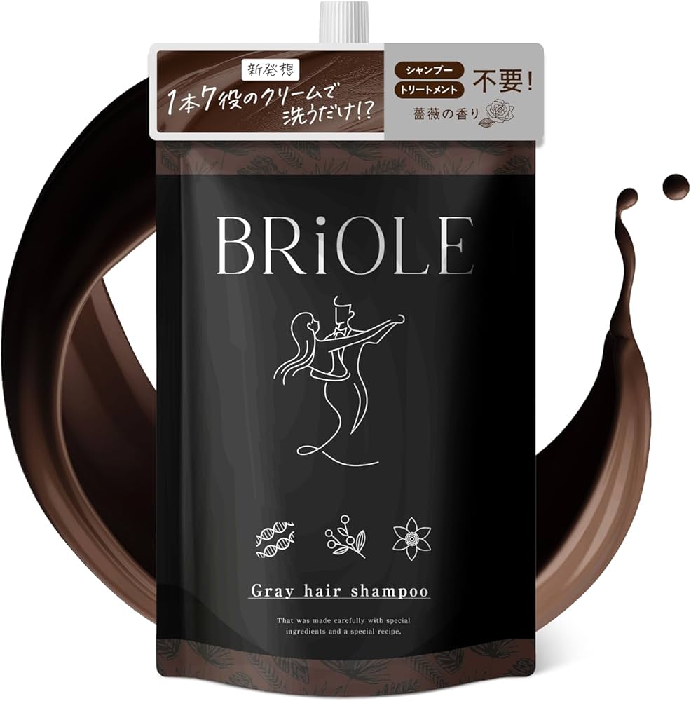 Amazon | 【1本7役/白髪ケア】 クリームシャンプー ヘナ 白髪用