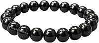 Vista 458 de Amazing Gemstone Pulsera de cristal para mujeres y hombres, pulsera de cristal curativo de protección, pulsera elástica con cuentas de piedras