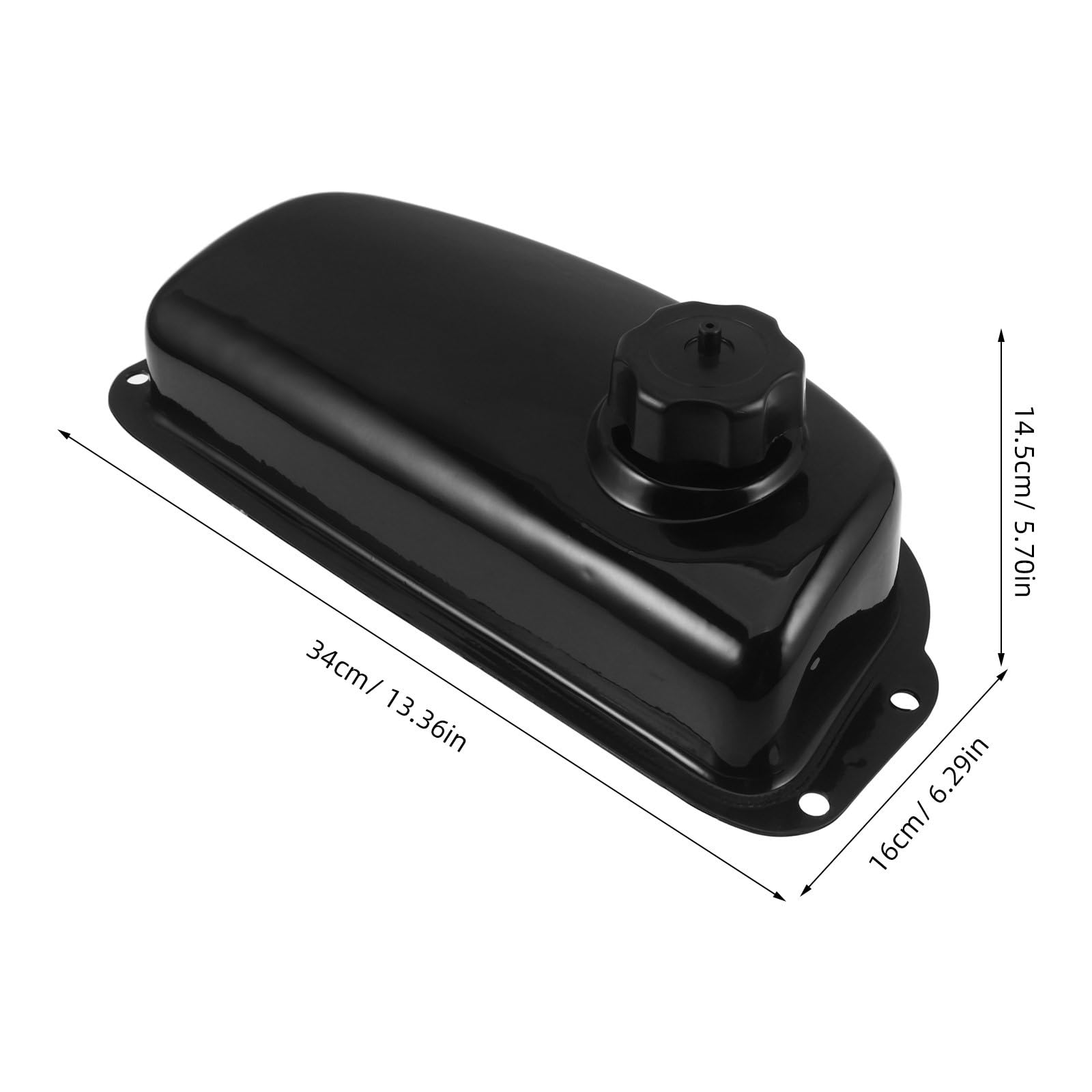 Tanque de combustible de 3 l para motocicletas de 110 a 125 cc. Bidón de gasolina para almacenamiento y reparación de combustible. Ideal para viajes al aire libre.