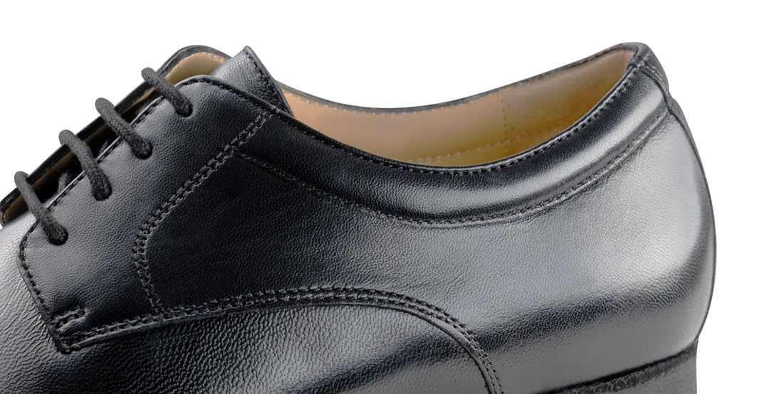 Werner Kern Hommes Chaussures de Danse 28050 - Cuir Noir - 2 cm Ballroom