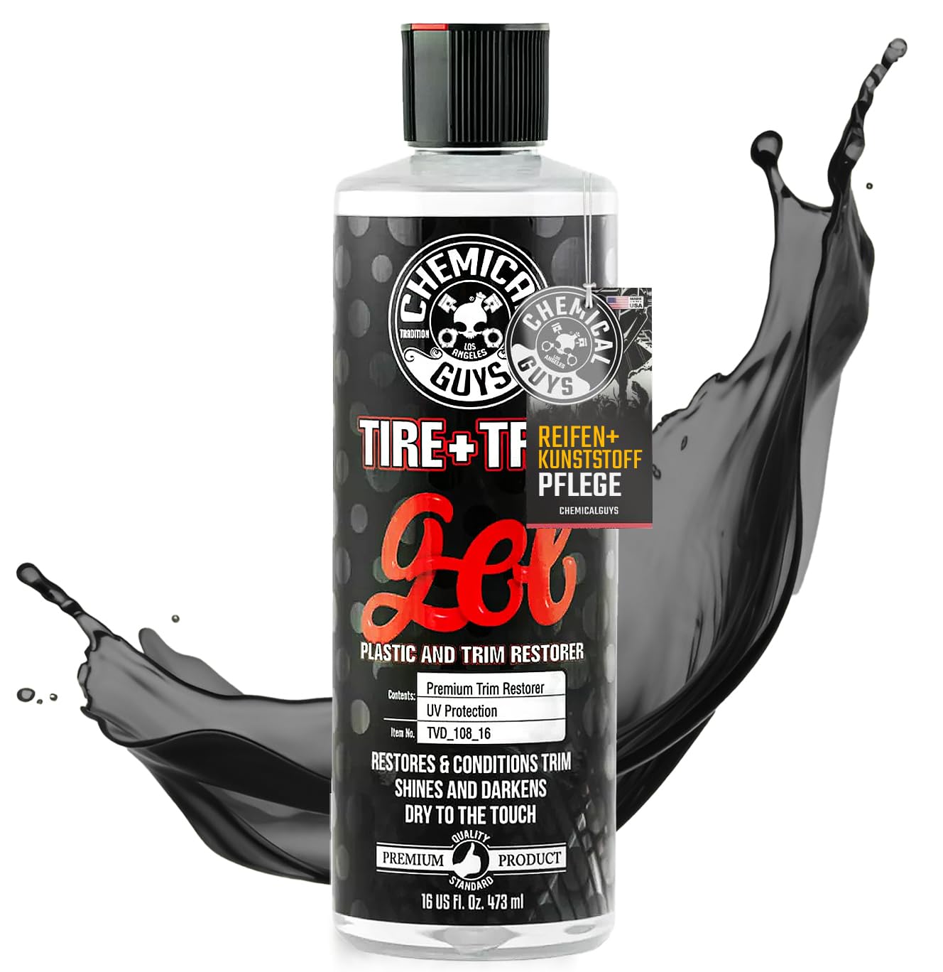 Chemical Guys Tire & Trim Gel for Plastic & Rubber
