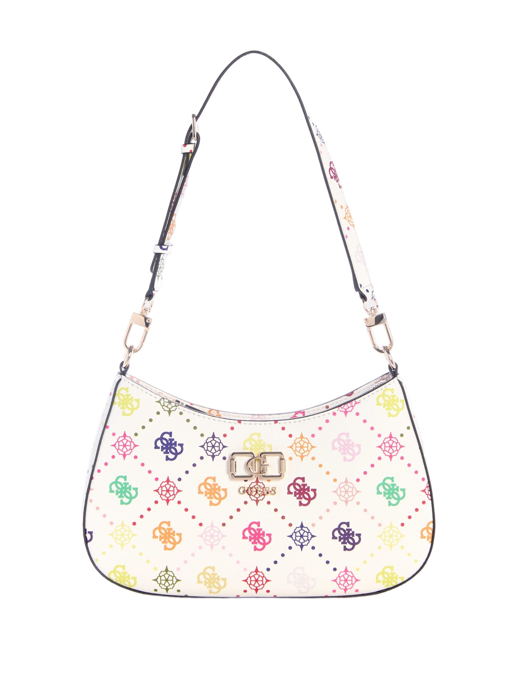 Emelie Logo Top Zip Bolso de hombro