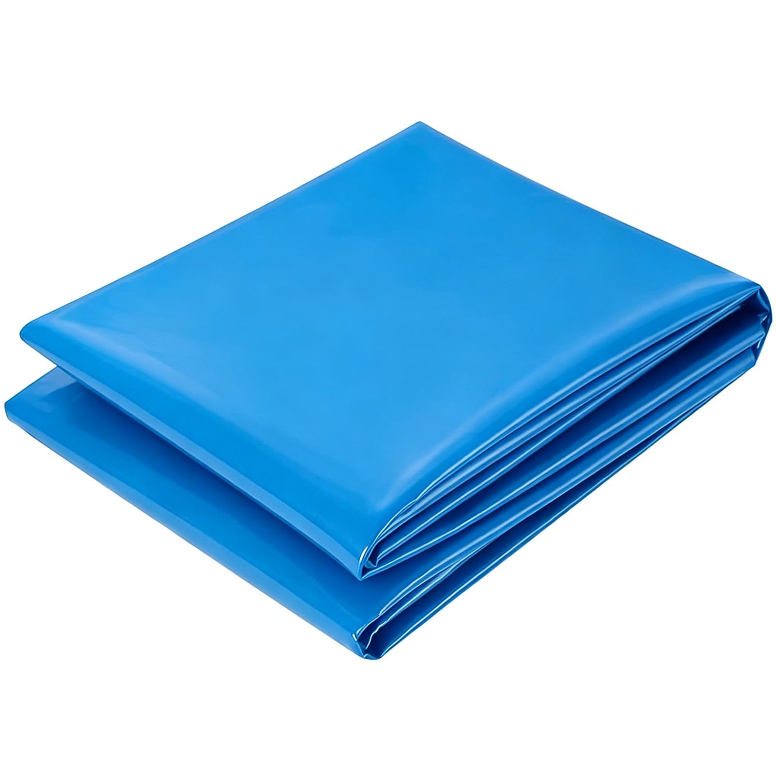 Hamankim Reinforced Pond Liners Impermeable Membrane, 3x4m 4x5m 5x7m 6x10m 8x12m Flexible Blue Pond Lining Film for Koi Ponds, Garden Waterfall & Small Swimming Pool(6x7m(19.7x23ft))