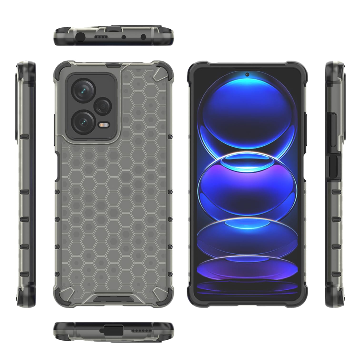 Amazon.com: Rubber Back Cover Silicone Case Compatible with Xiaomi 