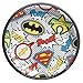 Justice League Heroes Round Paper Plates - 7