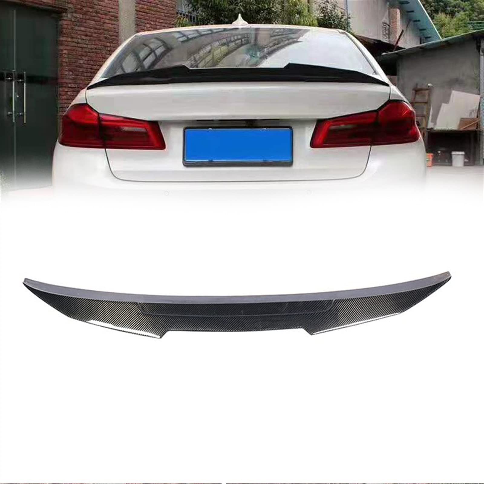 Becquet de coffre arrière en fibre de carbone pour BMW G30 G38 F90 M5