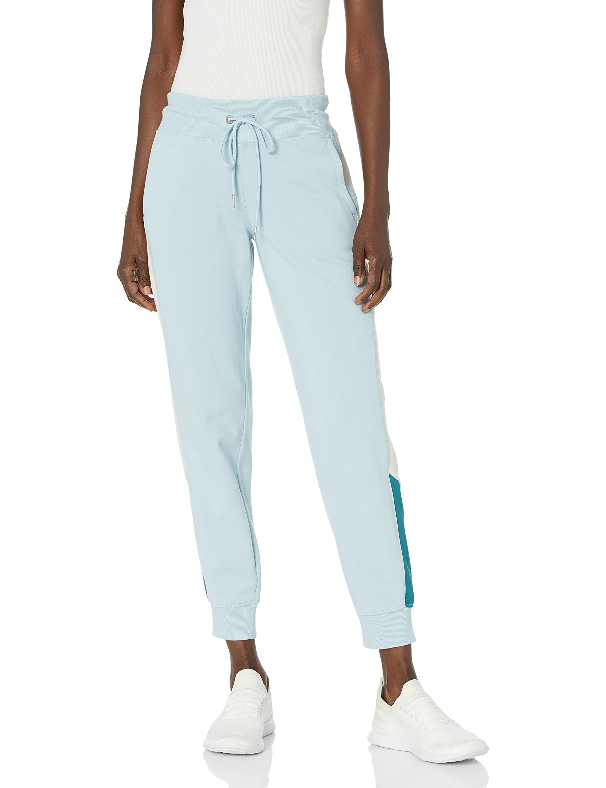 Calvin KleinWomen's Colorblock Inset Skinny Jogger