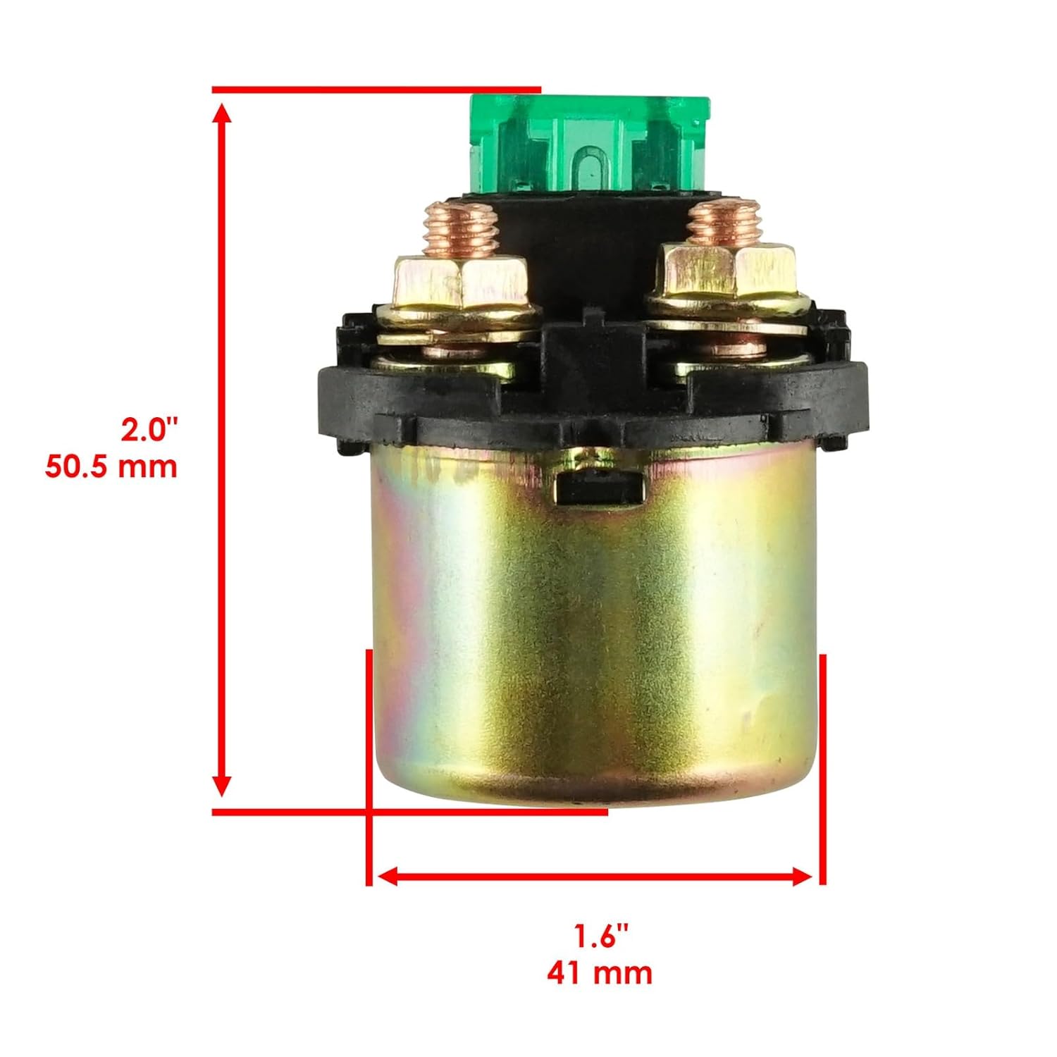 Powersports Replacement Parts for Starter Solenoid Relay for Honda VF750F VF750C VF750S V45 1982 1983 1984 Mod-C33C-24544