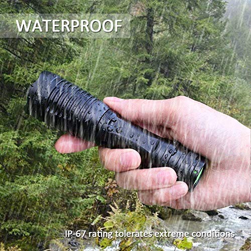 350 Yard Red Predator Hunting Light Kit Pressure Switch, Rail & Scope Mount - image 3