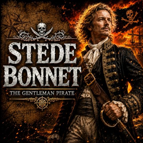 Stede Bonnet: The Gentleman Pirate | Sleep History Story (Rain Sounds)