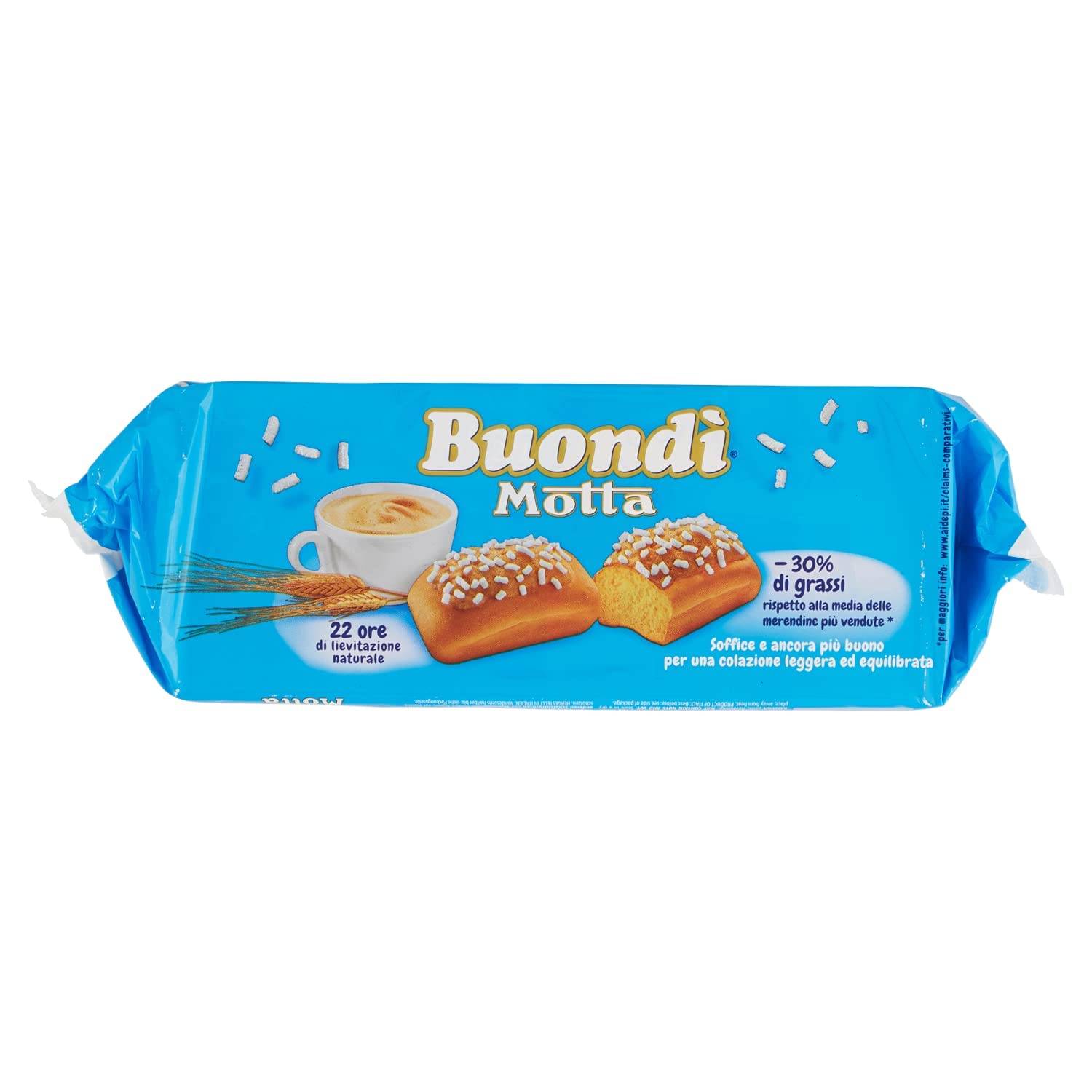 TESTPAKET Motta Buondì abgepackte Snacks gebackener Kuchen mit Zuckerguss 30 Stücke