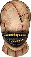 Vista 11 de ROTORS Máscaras de látex aterradoras de Halloween, máscara de disfraz de terror realista para mujeres y hombres, fiesta de Halloween, cosplay