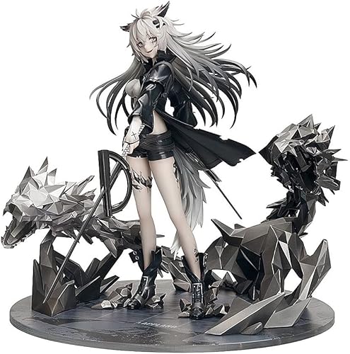 Werx Figura de acción de Anime Hero Arknights Lappland de 9.3in, figuras coleccionables, decoración de habitación, PVC, figura de acción (color