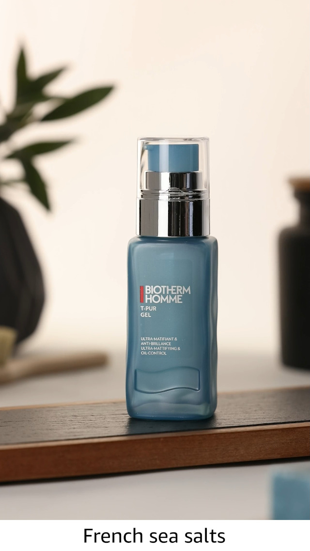 Amazon.com: Biotherm Homme T-Pur Gel, a Moisturizing Gel for Men