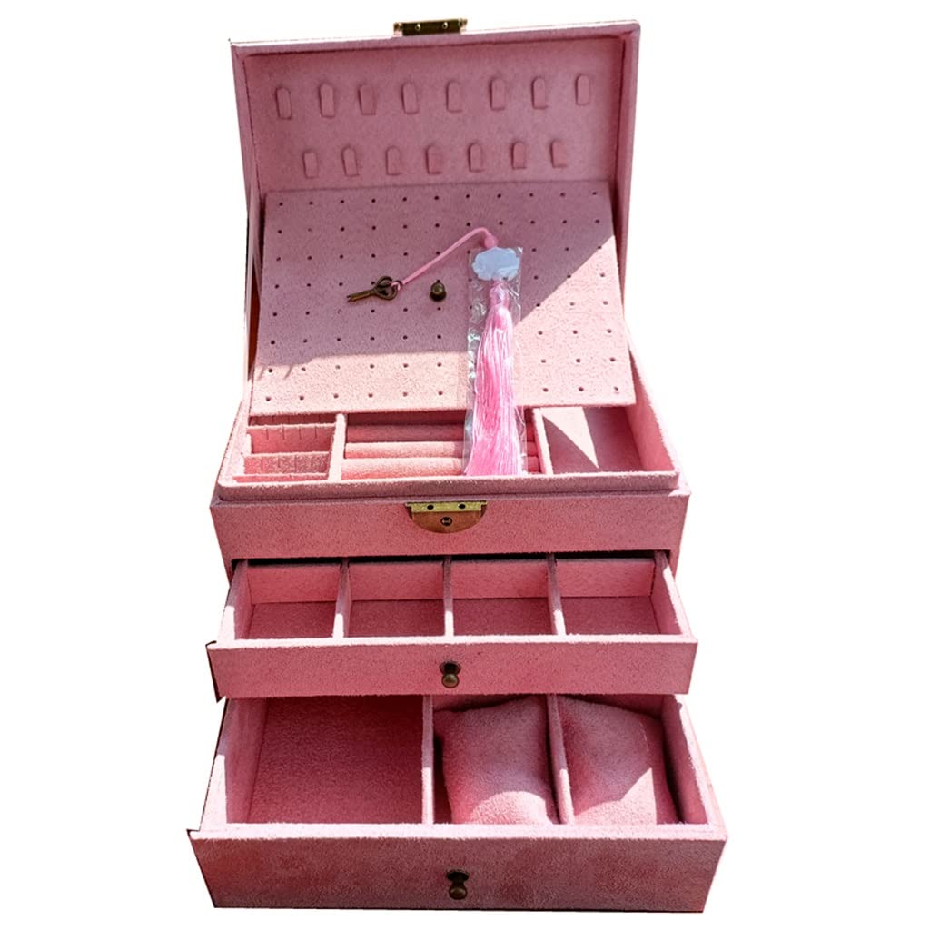 Boîte de rangement pour boucles d'oreilles idéale sur votre coiffeuse