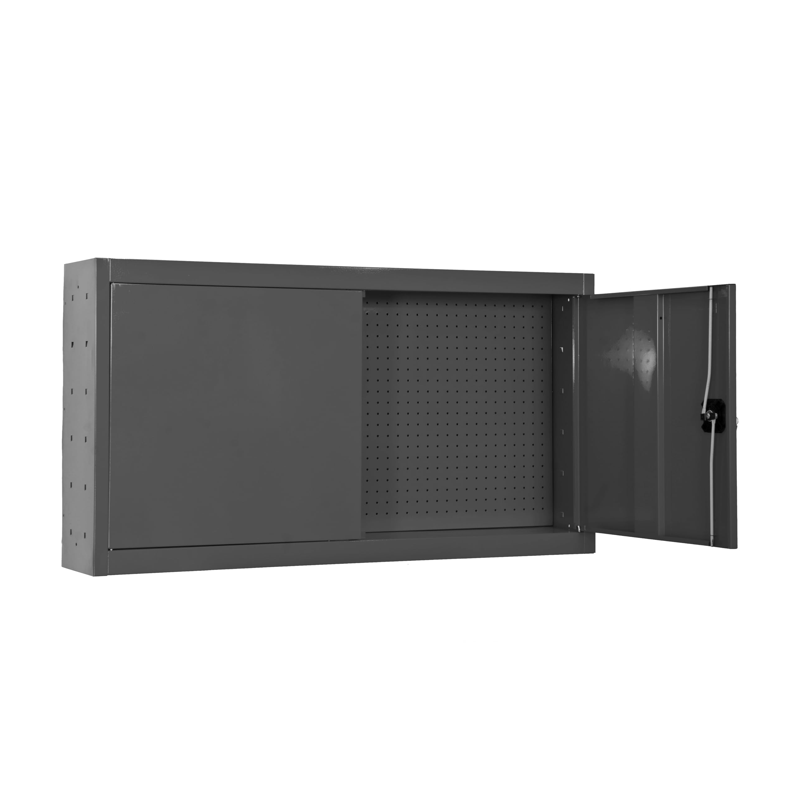 Simon Rack Armario para Herramientas, Caja Herramientas Metalica, 550x1200x275 mm, Incluye Llave, 1 Estante, Antracita - Cabinet Tool