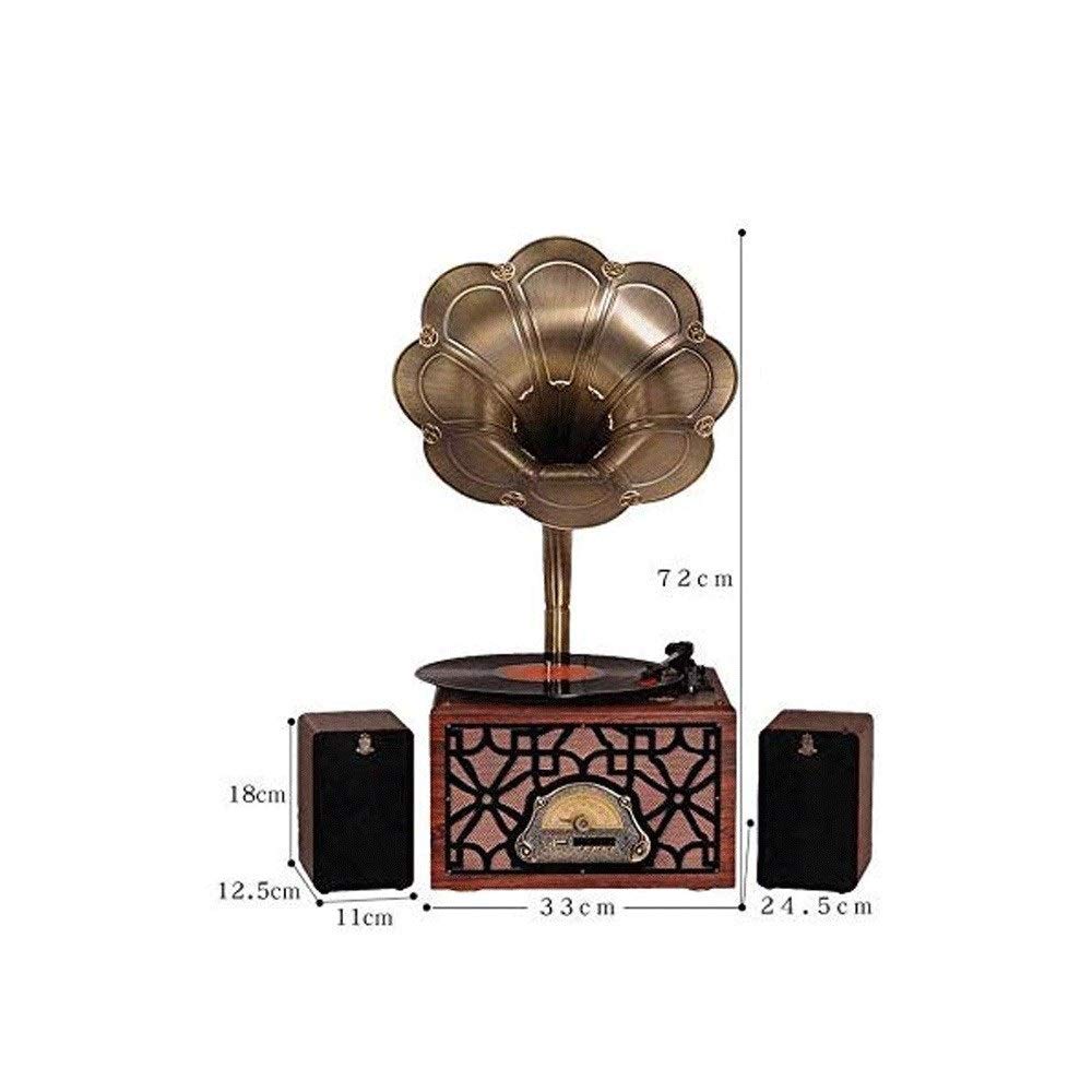 Giradischi con altoparlante Bluetooth per dischi in vinile e riproduzione audio moderna