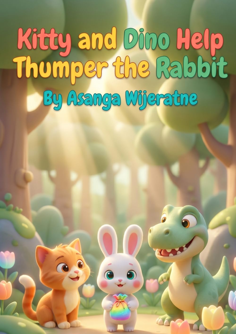 Kitty and Dino Help Thumper the Rabbit: A Magical Story About Patience, Teamwork, and How Plants Grow (Magical Tales of Kitty and Dino)