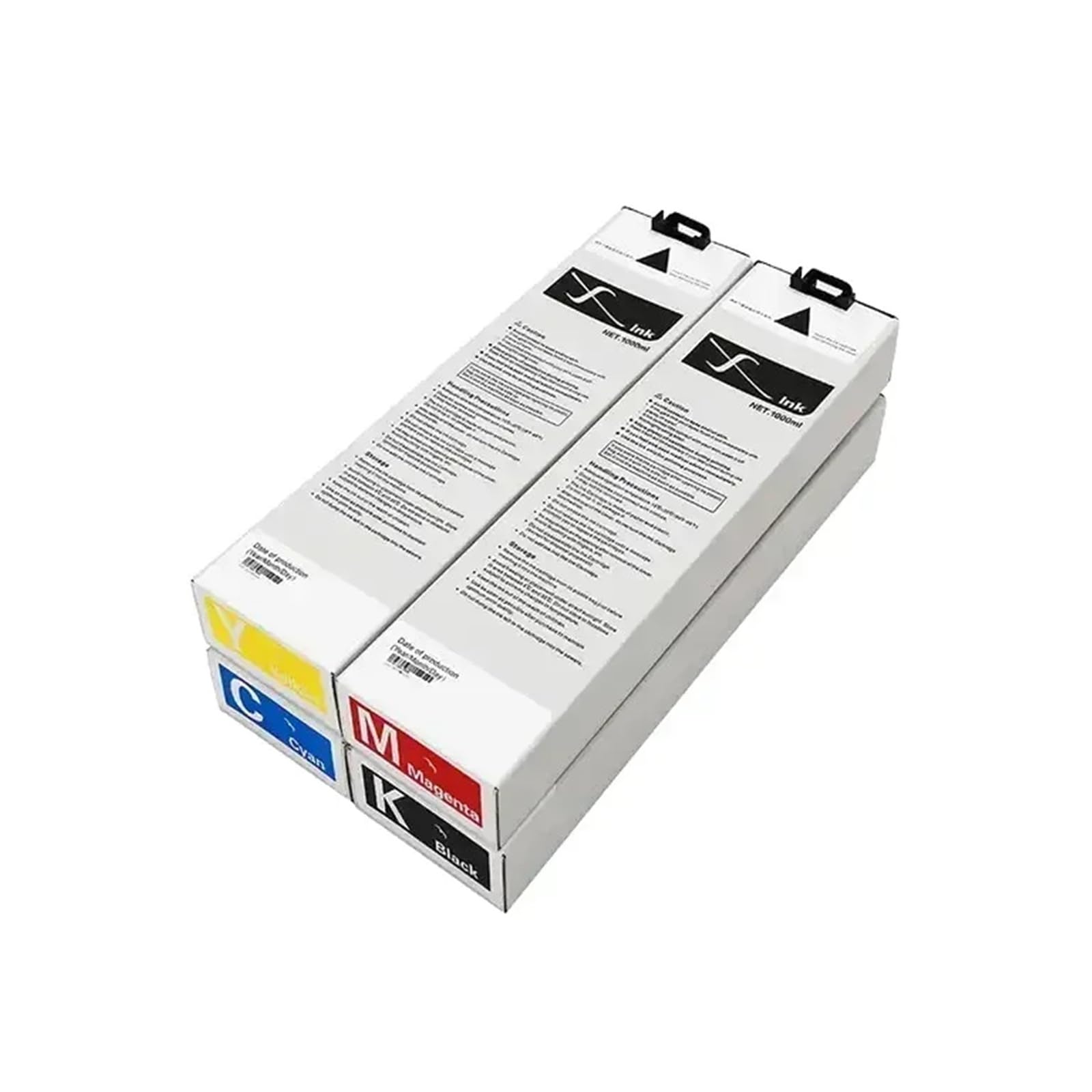 Cartucce d'inchiostro S-7265 S-7266 compatibili for Riso ComColor FW1230R | FW5230R FW5231R 5000R, S-7267 S-7268, Cartuccia sacchetto inchiostro, Fornitura inchiostro stampante(Cyan)