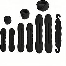 10 Pcs Sponge Hair Buns Maker 3 Sizes - Professional Hair Donut for Long Curly Straight Hair, Easy French Twist Ballet Bun, No Pull Secure Hold, Black