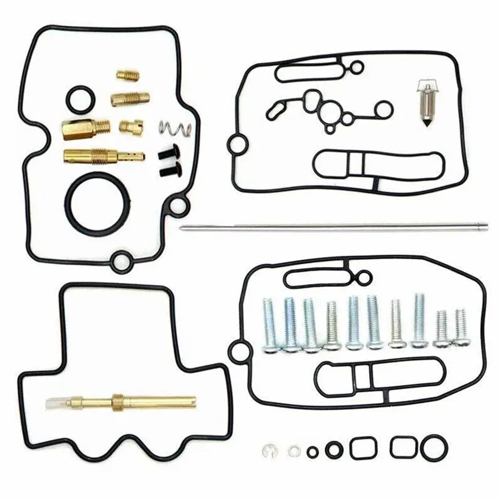 4 Juegos Juntas para Carburador para YZ250F para YZ450F 2003-2009 | Kit de reparación y reconstrucción