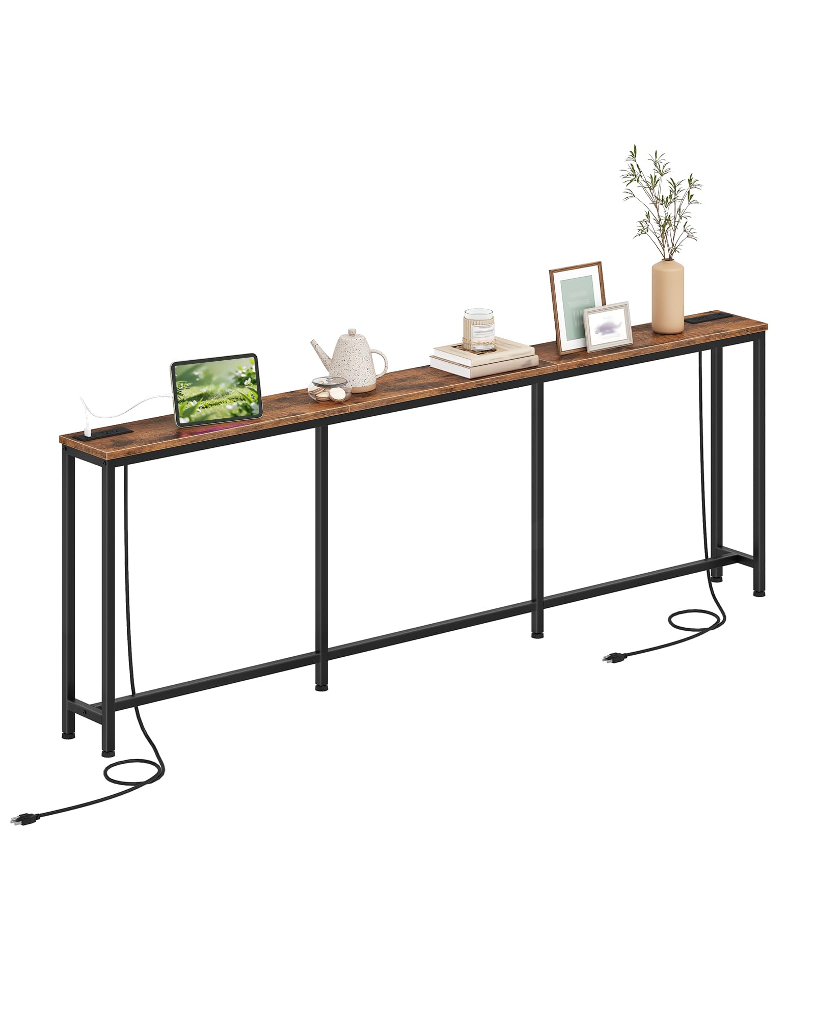 CHOEZON 94.5' Narrow Console Table