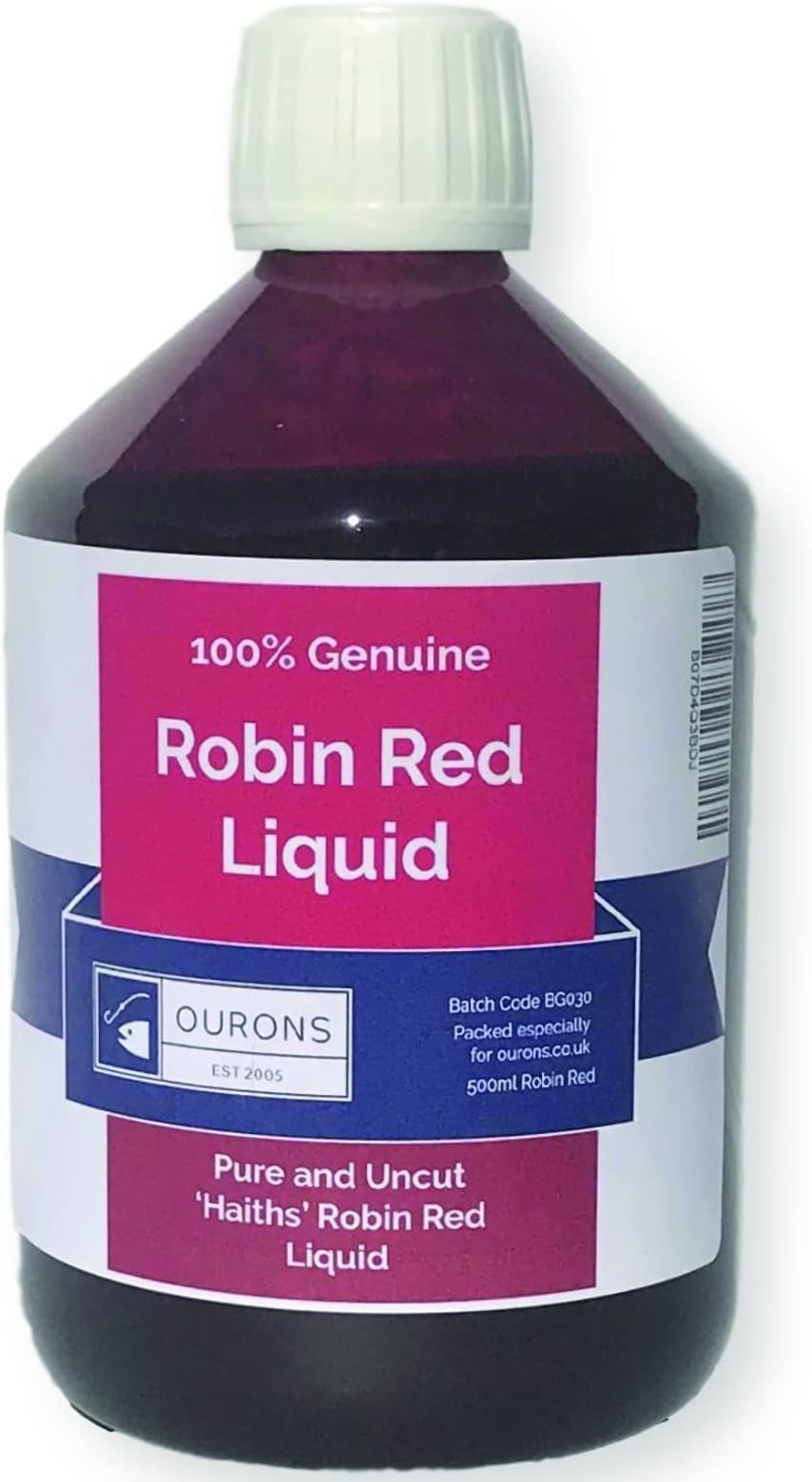 OURONS Robin Red Liquid 500ml - 100% Uncut Classic Premium Bait Attractant