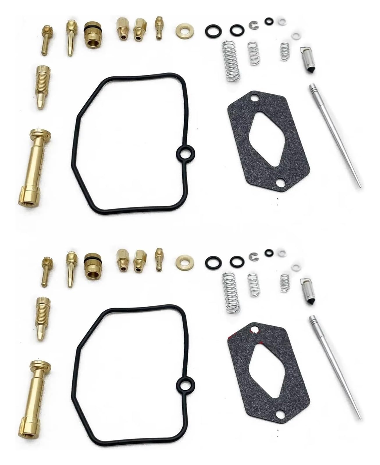 Für DT125R DT125X DT125 DT 125 125R 125X RX 1988-2007 Motorrad Motor Vergaser Reparatur Kit Schwimmende Nadel Sitz Dichtung Teile Motorrad Vergaser Reparatur Kit(2sets)