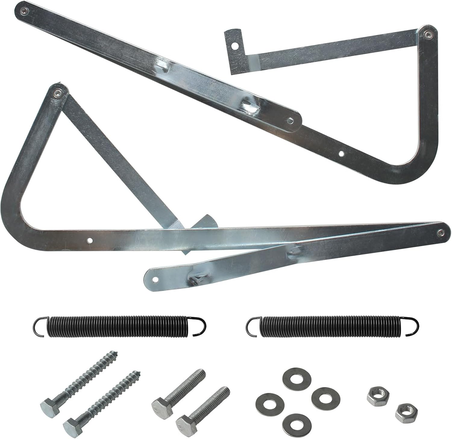 55-1 Attic Ladder Spreader Hinge Arms with 56-1 Springs, for Werner Mk1 Thru Mk3 A2208 A2210 A2508 A2510 W2208 W2210 W2508 W2510 WH2208 WH2210 WH2508 WH2510 WH3008... 2006 and Older Models