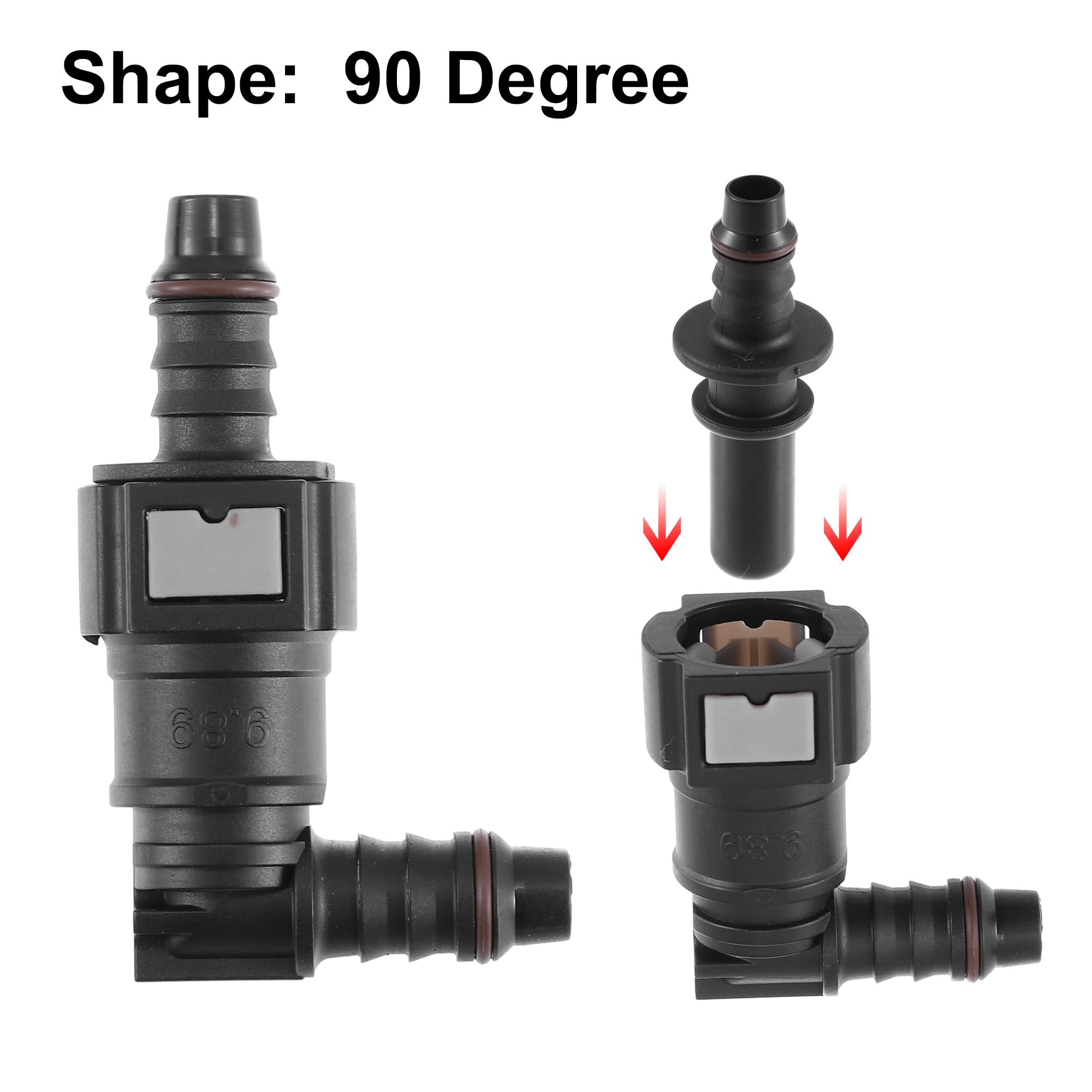 Connettore Tubo Carburante 497166 2 Raccordi Per Carburatore - Foto 10