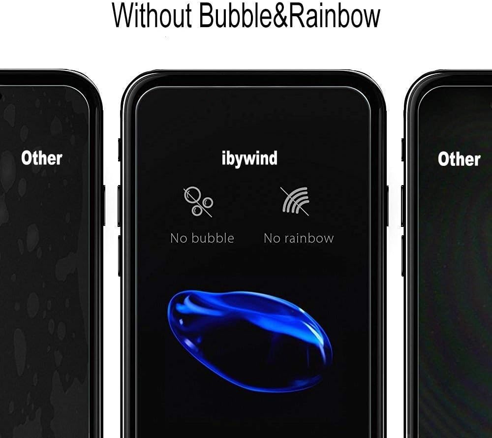 Ibywind Screen Protector for OnePlus 6 6.28",no bubble,easy to install