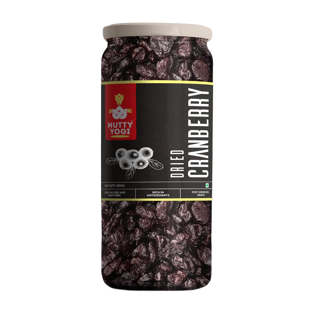 Nutty Yogi Cranberry 650g | Cranberry, Healthy Snack for Kids and Adults | High Nutrient and Antioxidant-image-10