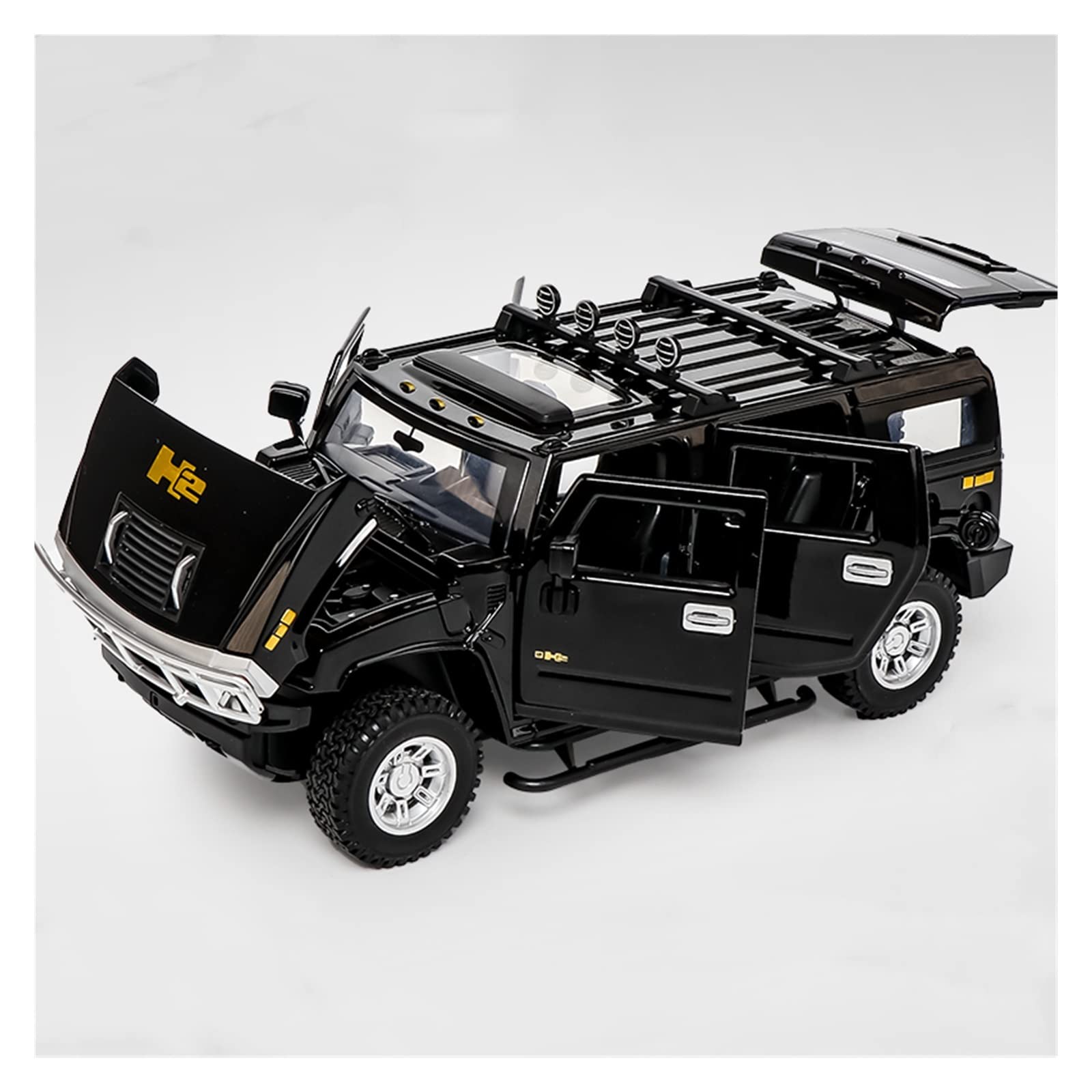 Amazon.co.jp: 1:24 ハマー H2 シミュレーション合金車の