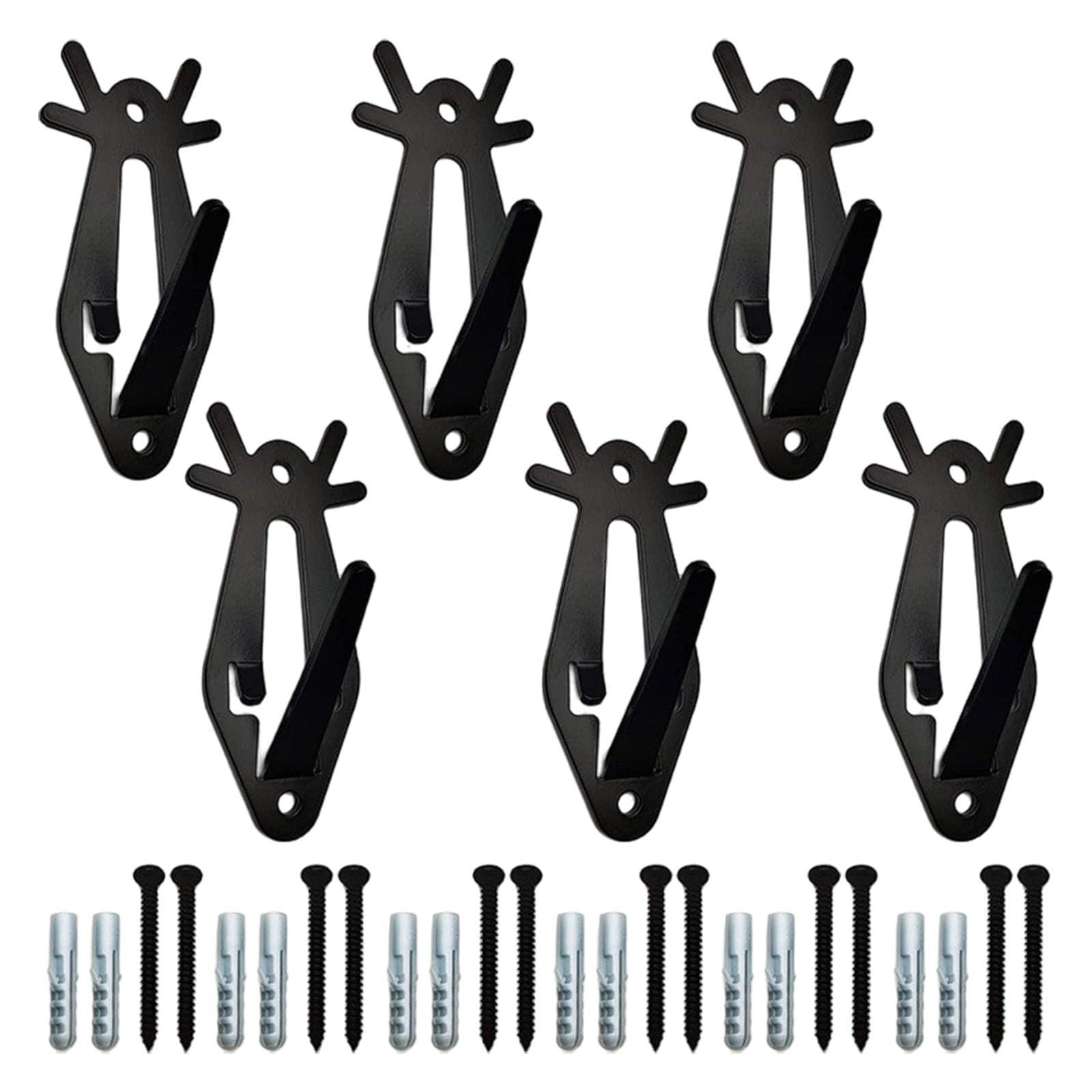 APGLSXY Handcraft Metal Deer Skull Wall Hook Decorative Mount Rustics Shelf Alternative for Keys Jewelry Display Skull Hook Wall Decoration