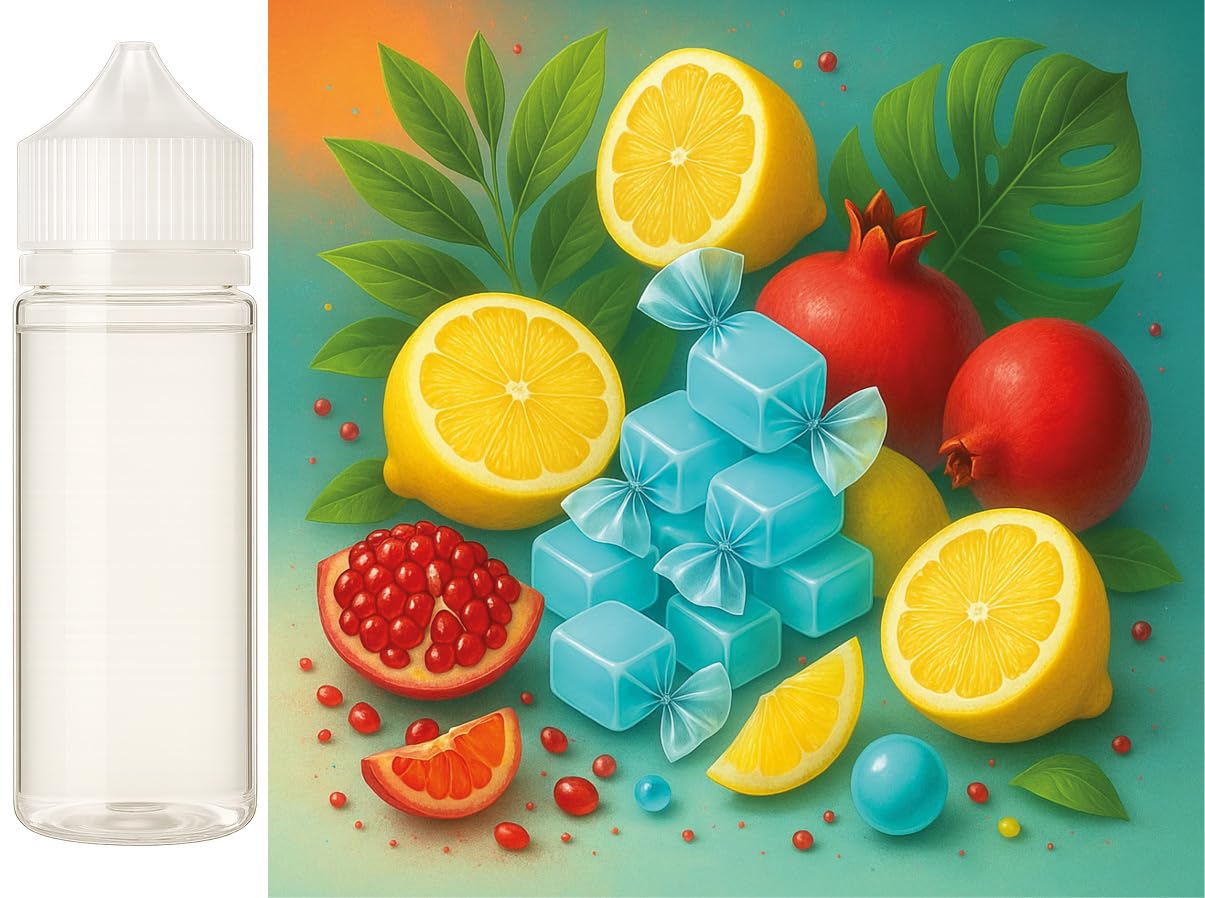 lodowy cukierek granat cytryna aromat koncentrat – Wegański – Sasami – 100ml
