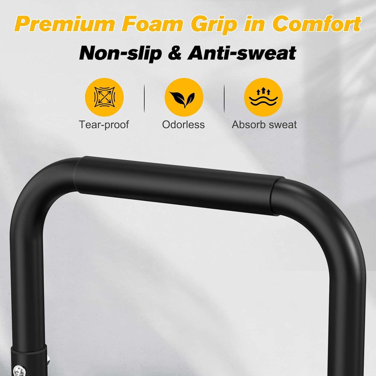 RELIFE REBUILD YOUR LIFE Dip Barras Paralelas Calistenia Gimnasio Casa Push Up Bars Stands Station Ajustable Entrenamineto Musculación Fitness Ejercicio Rehabilitacion Mini Dip Bar — view 8
