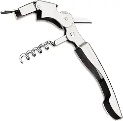 Saca Rolhas com Abridor e Corta Lacre Tramontina Harmoniza em Aço Inox