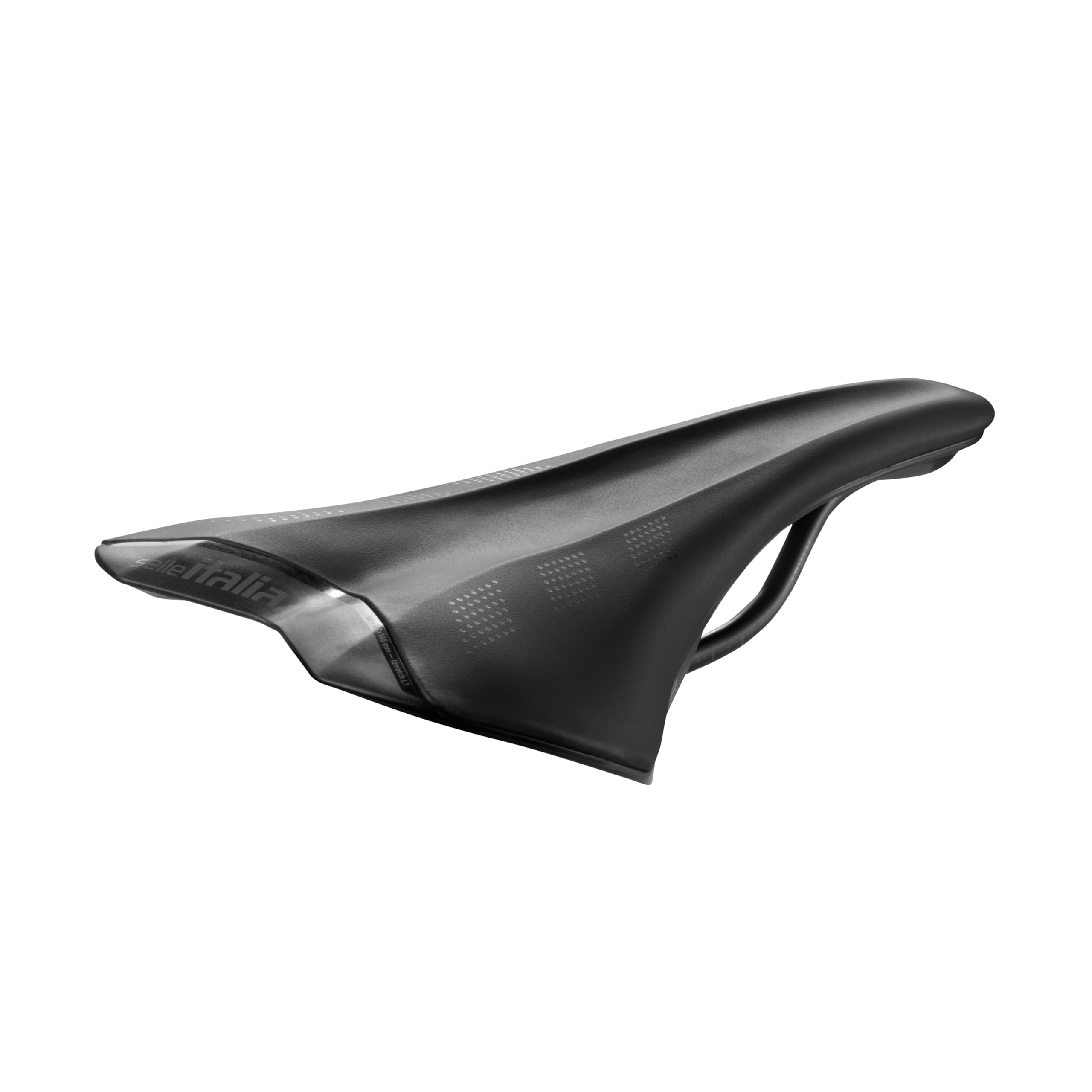 Selle Italia SLR Advan – Rennrad-Sattel aus Manganstahl, Leichtbezug, neutrale Form, leicht und komfortabel – Größe L1, Schwarz