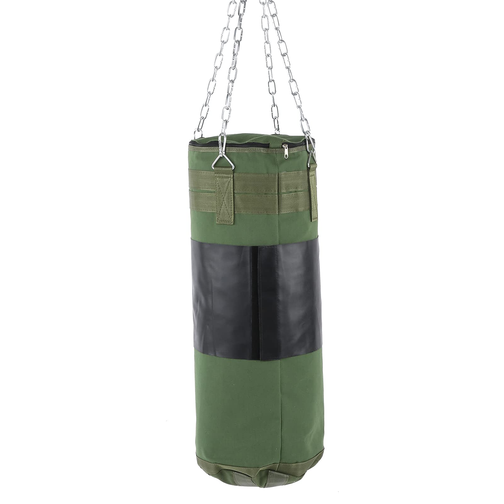 Training Sandbag, Healthy Abrasion‑resistant Silk CR Fabric Boxing Punching Bag with Stand 3 Thick Metal Rings for Children for Sports