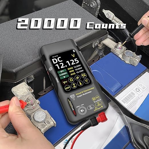 BSIDE SH7 Thermal Imaging Camera Multimeter 320×320 Resolution With 20000 Words Multimeter 3.98'' TFT Touchscreen 25Hz Infrared Thermal Camera (-20-550℃) 15 Thermal Palettes TRMS Auto-Ranging Tester - Image 4