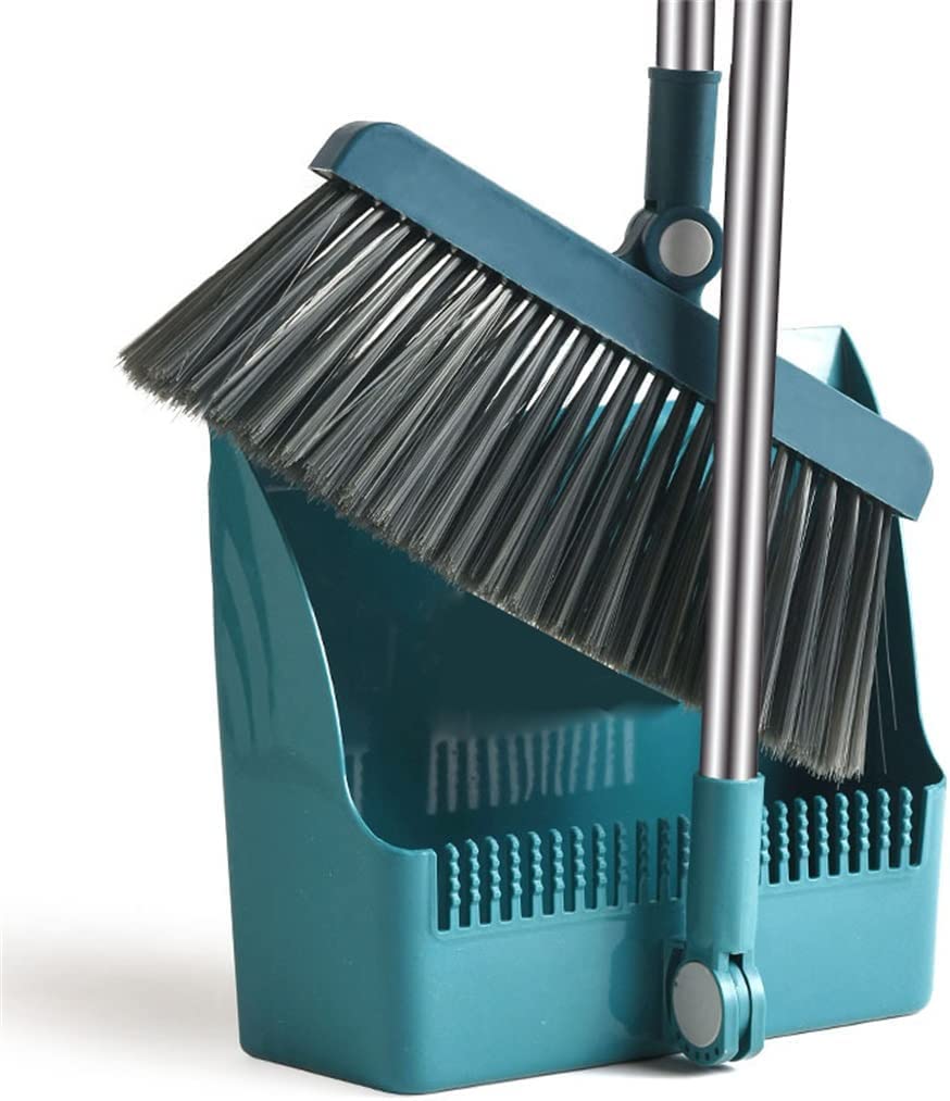 Jecrina Broom Brush and Dustpan Set Soft Hair Broom Combination Multifunctional Household Dustpan Long Handle,Upright Lobby Broom for Cleaning Home Kitchen Office for Indoor Outdoor (B0BD7BH88J) Amazon Price History, Amazon Price Tracker