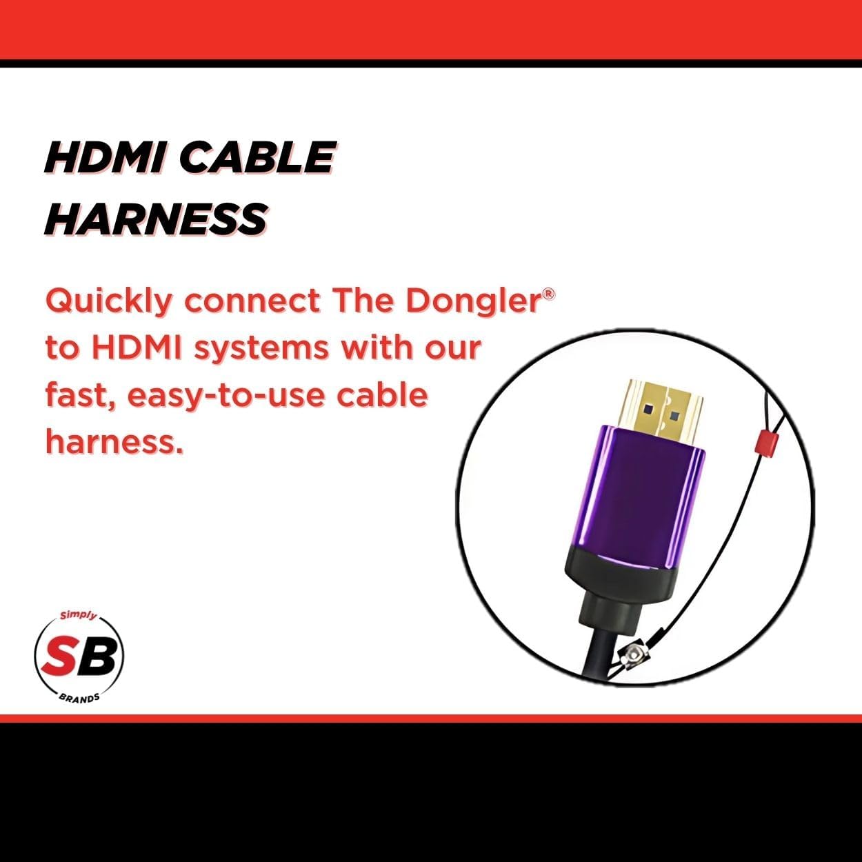 SimplyAV The Dongler HDMI Cable Harness