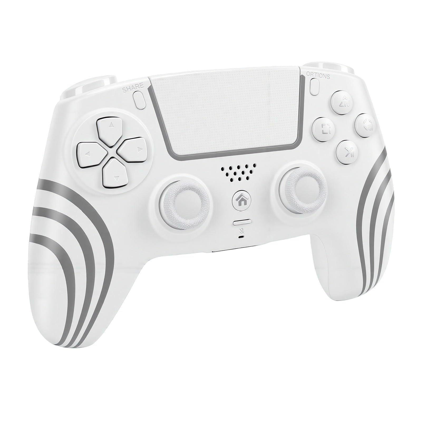 Leftwei Controller di Gioco Wireless Adatto per Giochi per PC Slim Pro con Tasti Personalizzabili e Luce RGB per Giochi Versatili, Materiale ABS